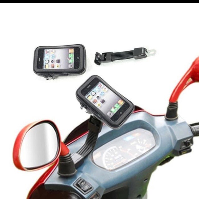 Phone Holder Motor Universal Untuk HP &amp; GPS