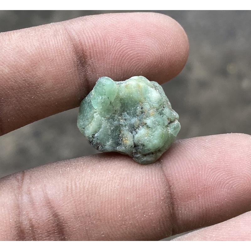 Batu Bahan zamrud Colombia natural columbian Emerald Beryl Rough batu bongkahan Jamrud buat koleksi