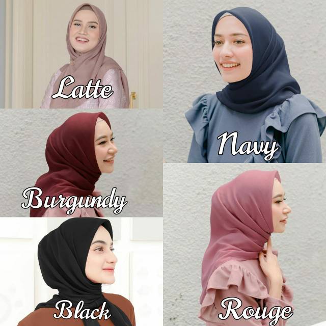 Hijab Segiempat Paris Japan by Vanilla Hijab