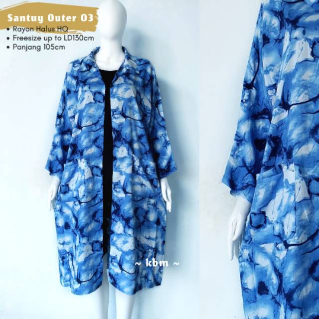 Santuy outer ori batik solo