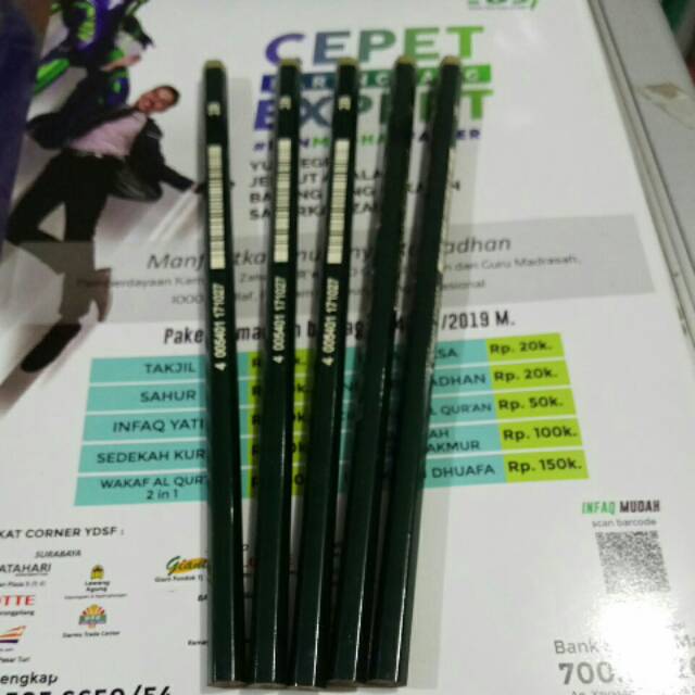 

Pensil Faber Castel 2b,4b,8b,HB