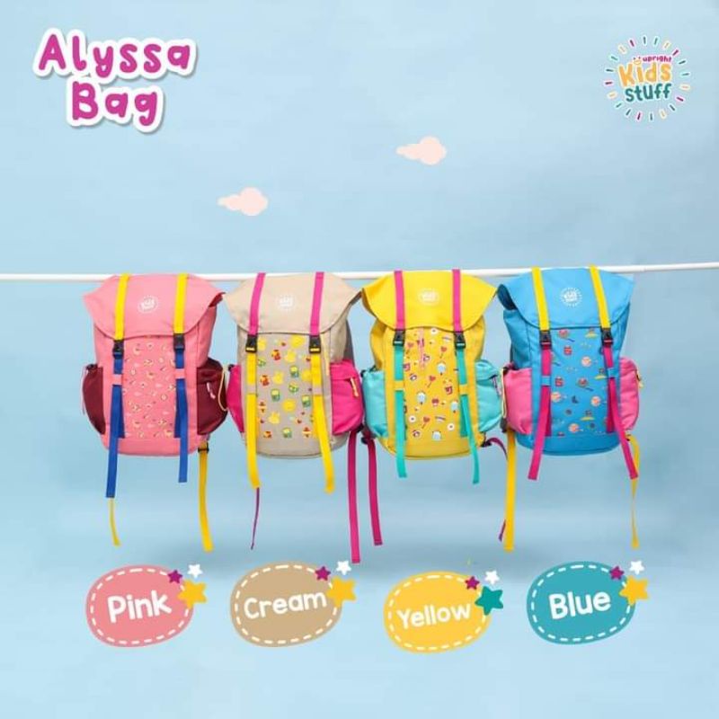 tas upright kids stuff Aiden's dan alyssa's