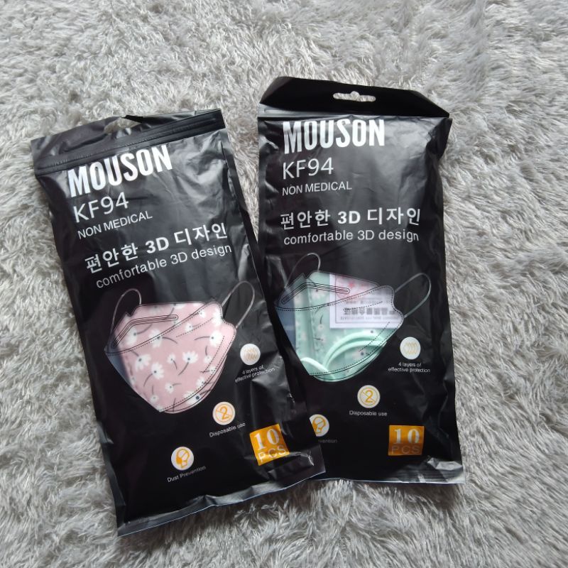 MASKER KF94 MOUSON MOTIF BUNGA