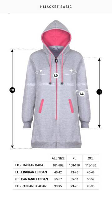 ⭐FREE GIFT⭐ HIJACKET® ORIGINAL BASIC JAKET MUSLIMAH BEST SELLER BLACK SERIES JAKET PANJANG-1