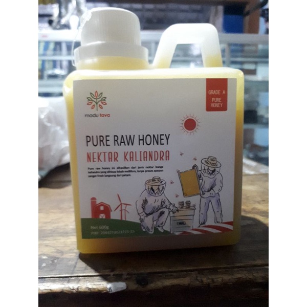 

Madu pure raw honey nektar kaliandra 600 gr