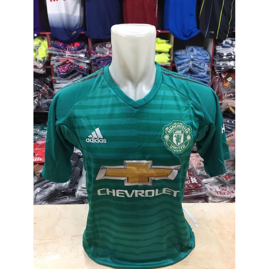 Jersey MU GK GREEN BARU NEW 2018/2019 Grade ori
