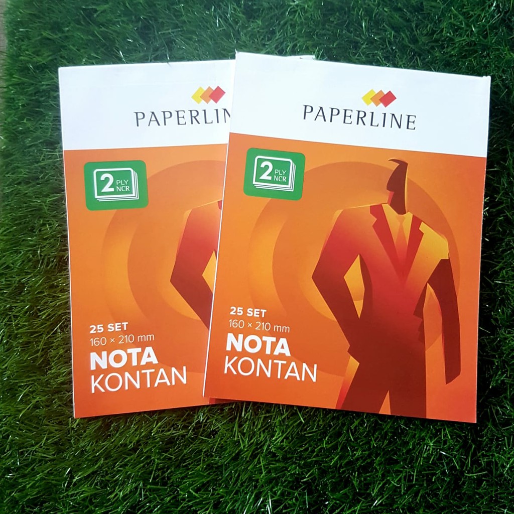 

NOTA KONTAN BESAR B2 2 PLY NCR 25 SET PAPERLINE 160mm×210mm GROSIR