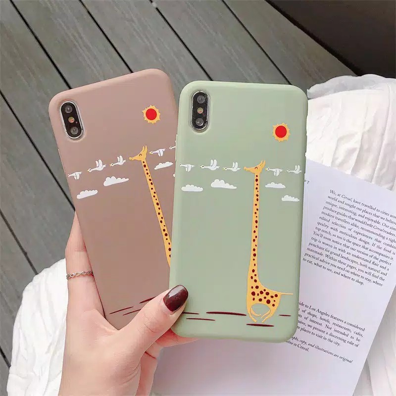 Giraffe printing samsung a10 m30s m31 a31 realme 5 pro 6 pro y30 y50 y11 v19 a12 a52 A92