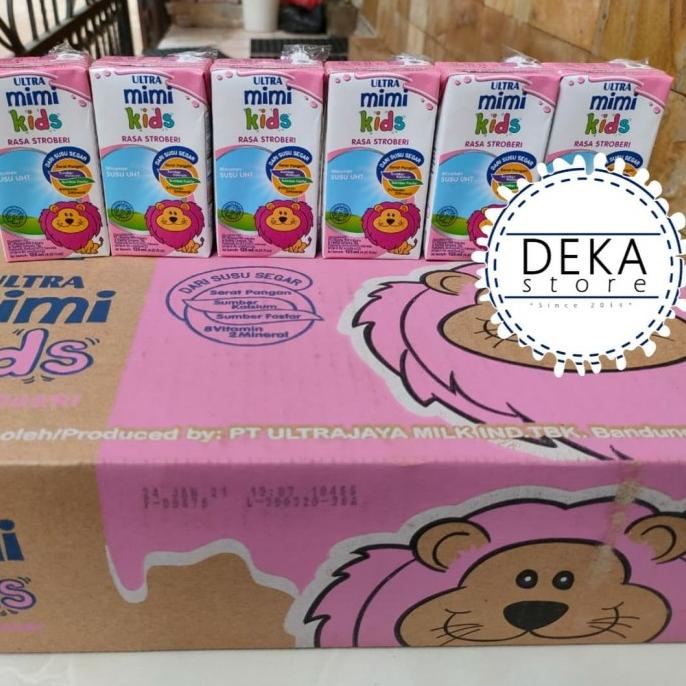 

READY COD Susu Ultra Mimi 125 ml - Stroberi