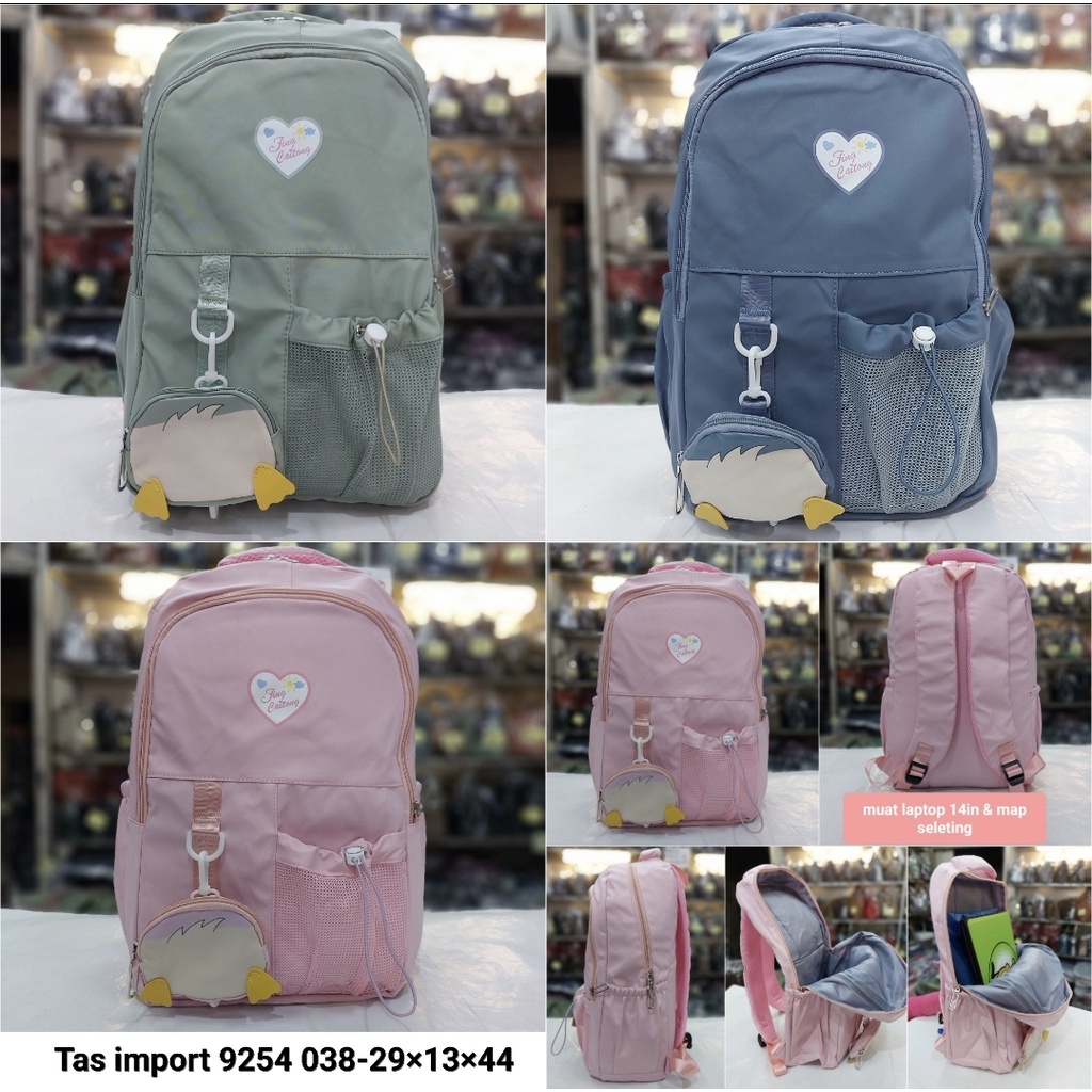 Tas ransel anak remaja sd anak perempuan bahan dasar premium