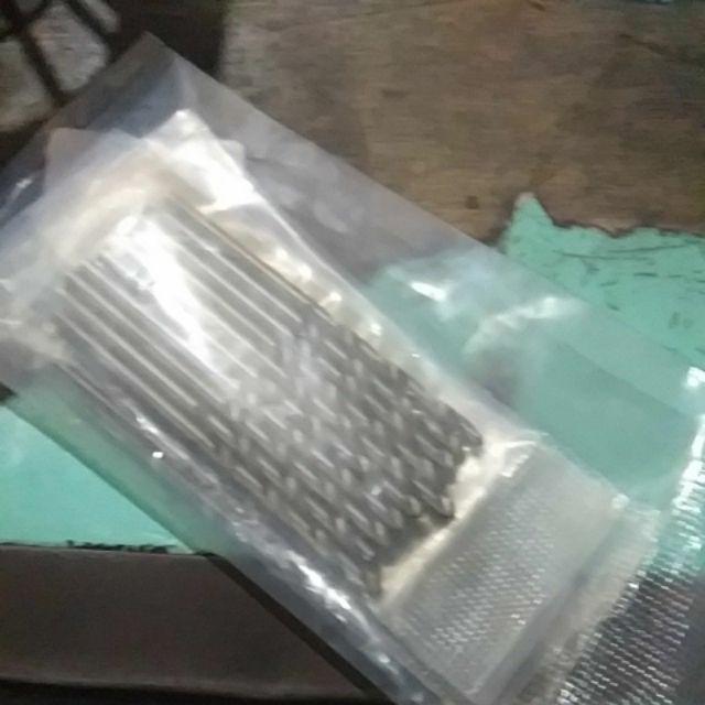 40pcs Mata Bor Mini Hss 0.5mm 2.0mm Straight Shank Astarit.id