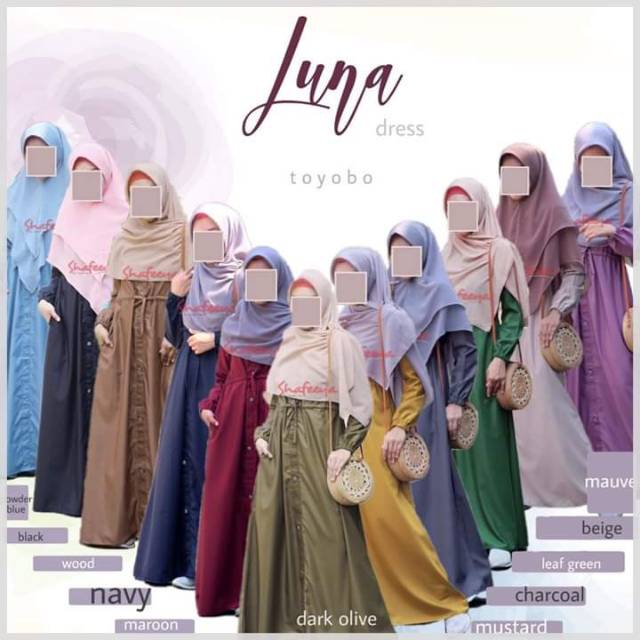 Luna dress by shafeeya