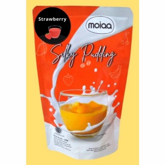 

Ht62D Moiaa Silky Puding Strawberry 100Gr Ht52Hh