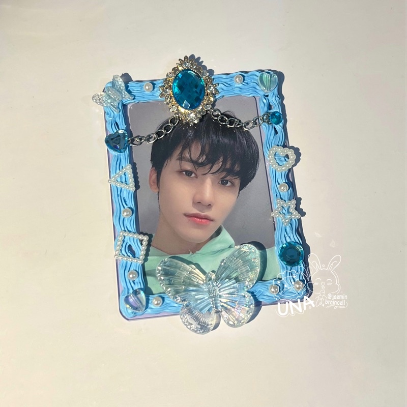 toploader deco cream photocard pc holder (READY STOCK)