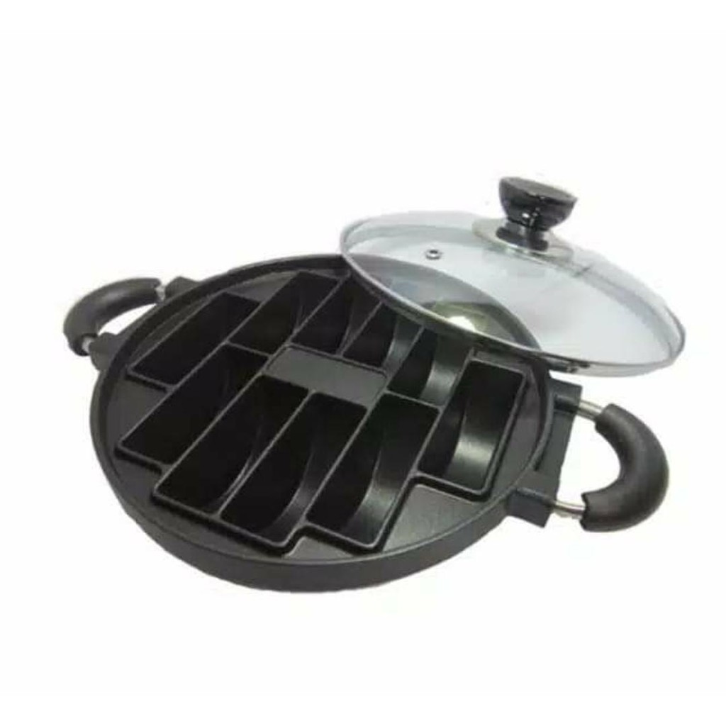 cetakan pukis / cetakan pukis isi 10 / cetakan kue / Cetakan Kue Pukis 10 lubang Teflon anti lengket