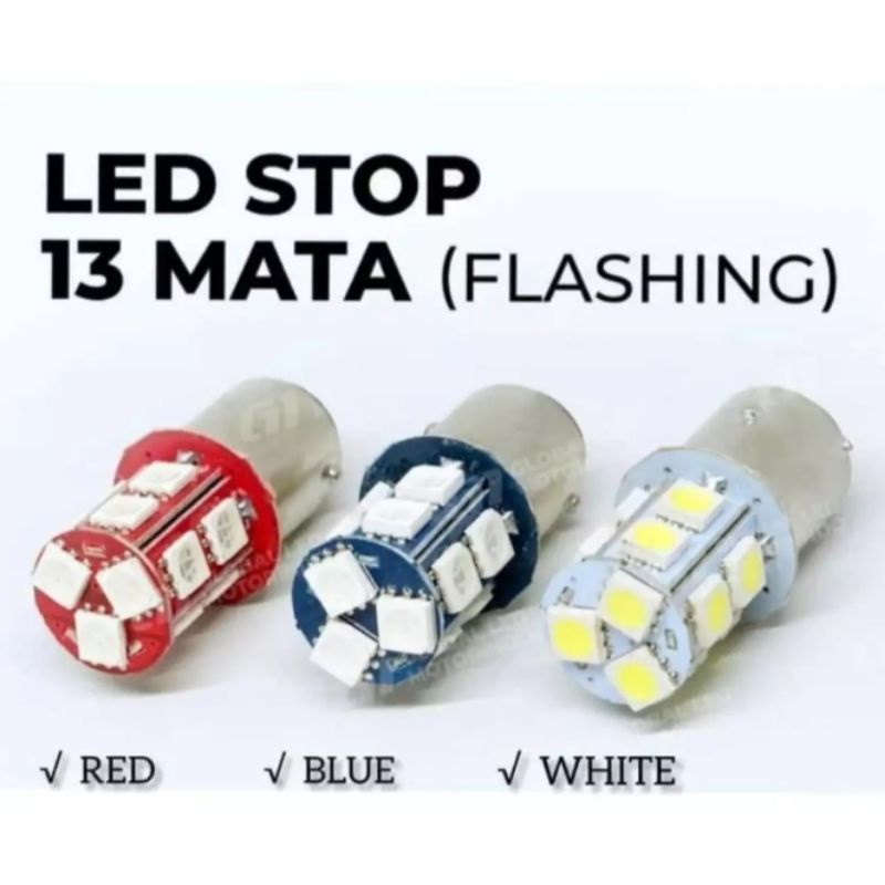 Lampu rem /lampu stop belakang kedip motor universal