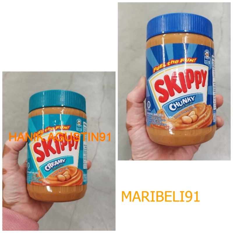 

Skippy kasar chunky peanut butter 500 Gram / Skippy Peanut Butter MB91