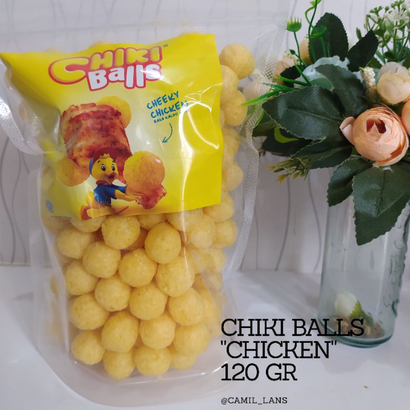 

Chiki Balls Ayam 150 gr / snack kiloan original