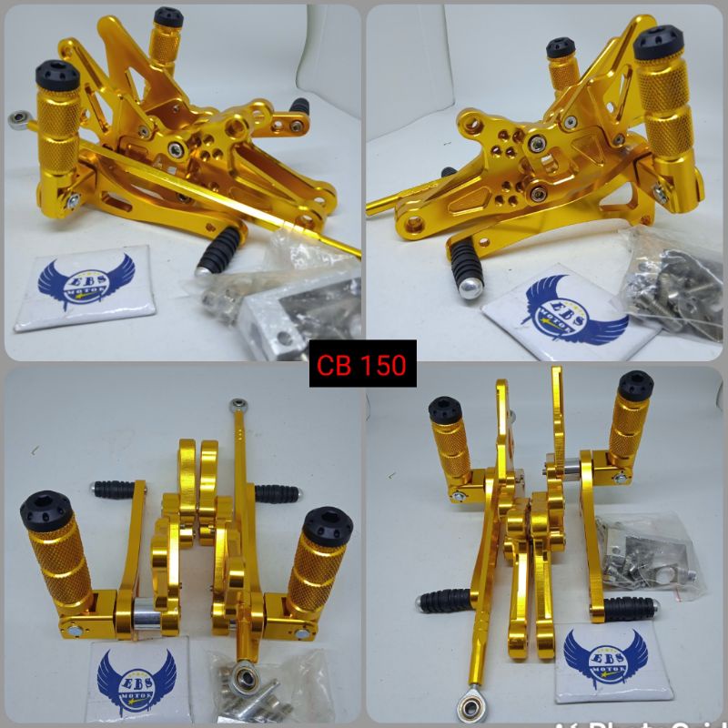 STEP UNDERBONE CB150 R CB150 NEW CBR 150 FACELIFT MODEL LIPAT NUI GOLD SERIES