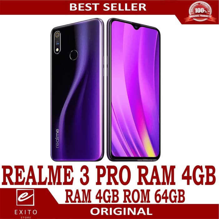 REALME 3 PRO RAM 4GB ROM 64GB REALME INDONESIA