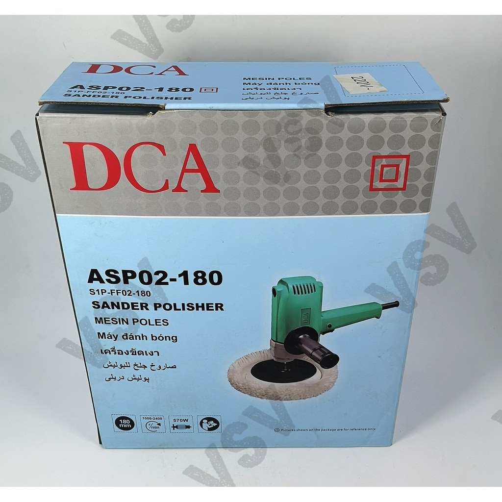 DCA Sander Polisher ASP02-180 Mesin poles Mesin ampelas DCA 7&quot;[180mm]