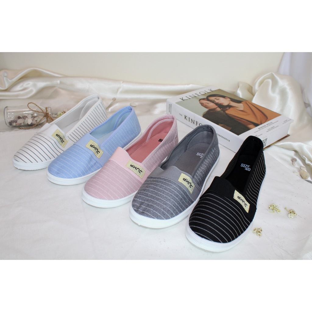 Free BOX Sandal Wanita Import Sandal Flat Shoes Slip On Wanita Import model Sling Back terbaru kekinian termurah NSA66