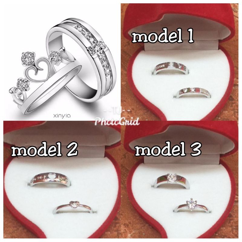 Cincin Couple Titanium / Cincin Tunangan