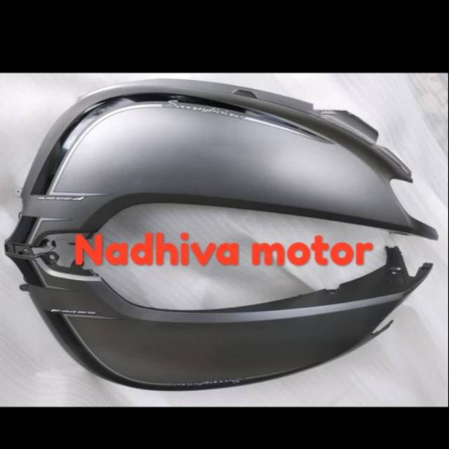 Cover Body Samping Belakang Honda Scoopy Fi Esp 2016 2017 2018 Stylish Abu Grey Doff Shopee Indonesia