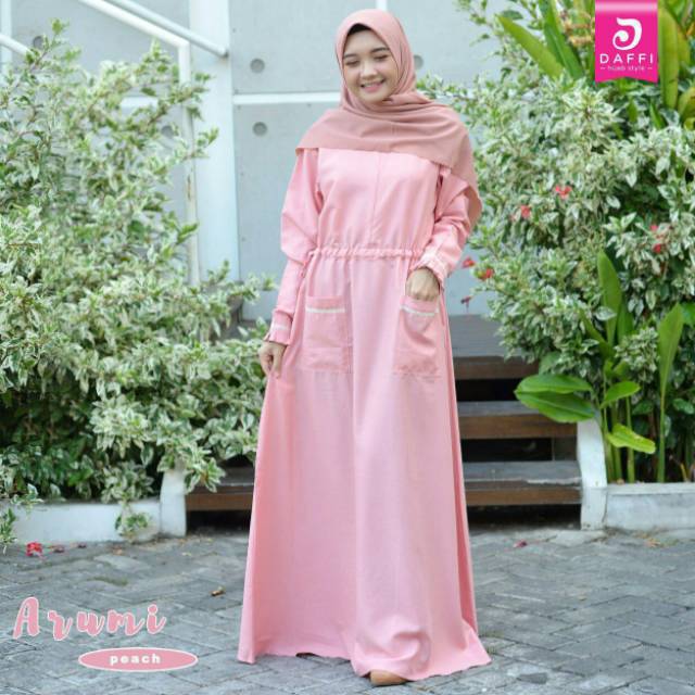 Gamis arumi by daffi hijab