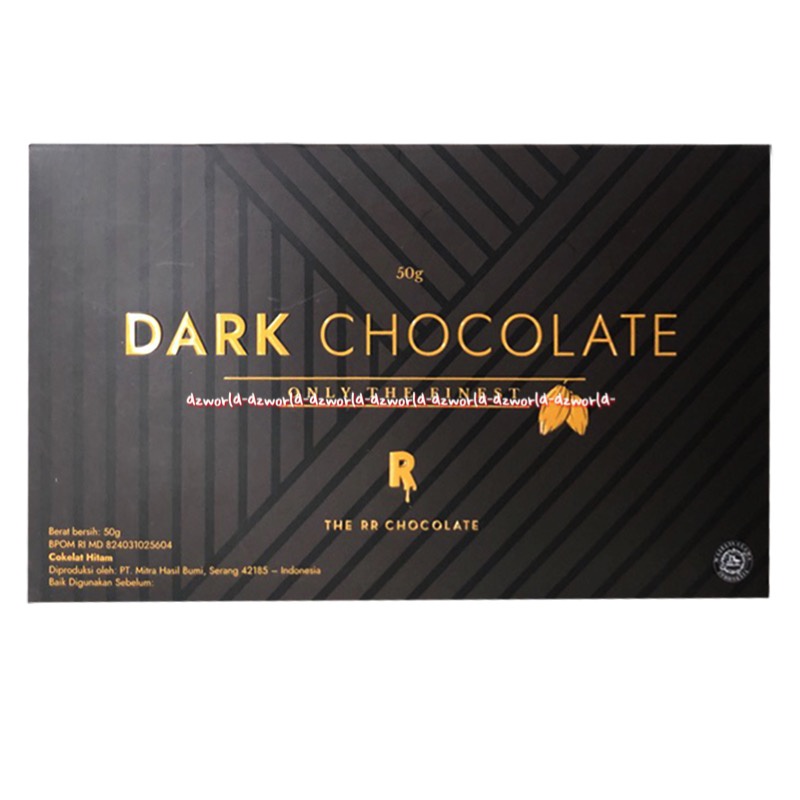 Dark Chocolate The RR Chocolate 50gr Coklat Hitam Cokelat Batang