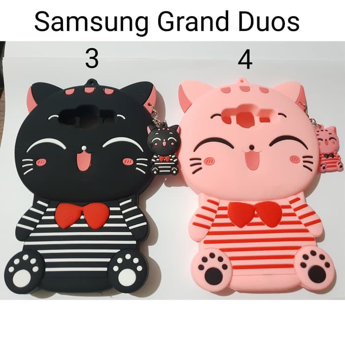 Silicon Case 3D karakter For Samsung Grand duos / Cesing Kondom HP samsung Grand Duos