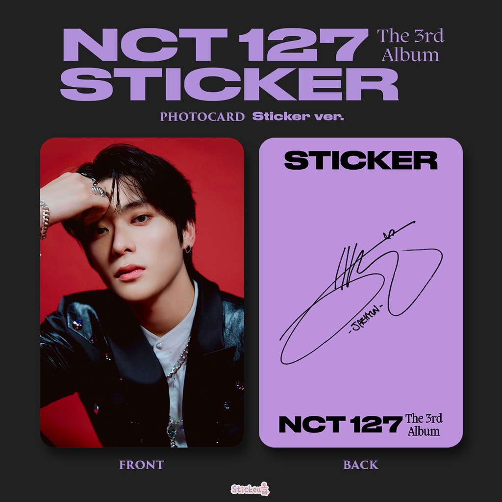 Photocard NCT 127 Sticker (Sticker Ver.)