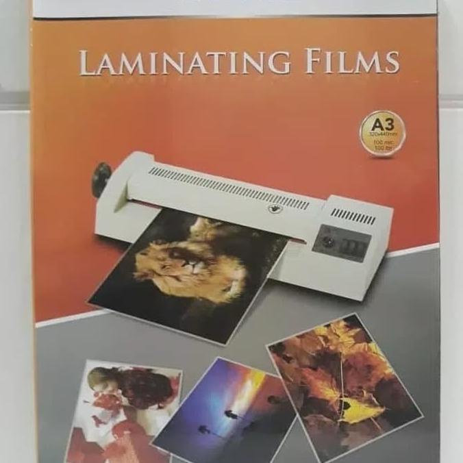 

PLASTIK LAMINATING size A3 (100 lembar) / LAMINATING FILM