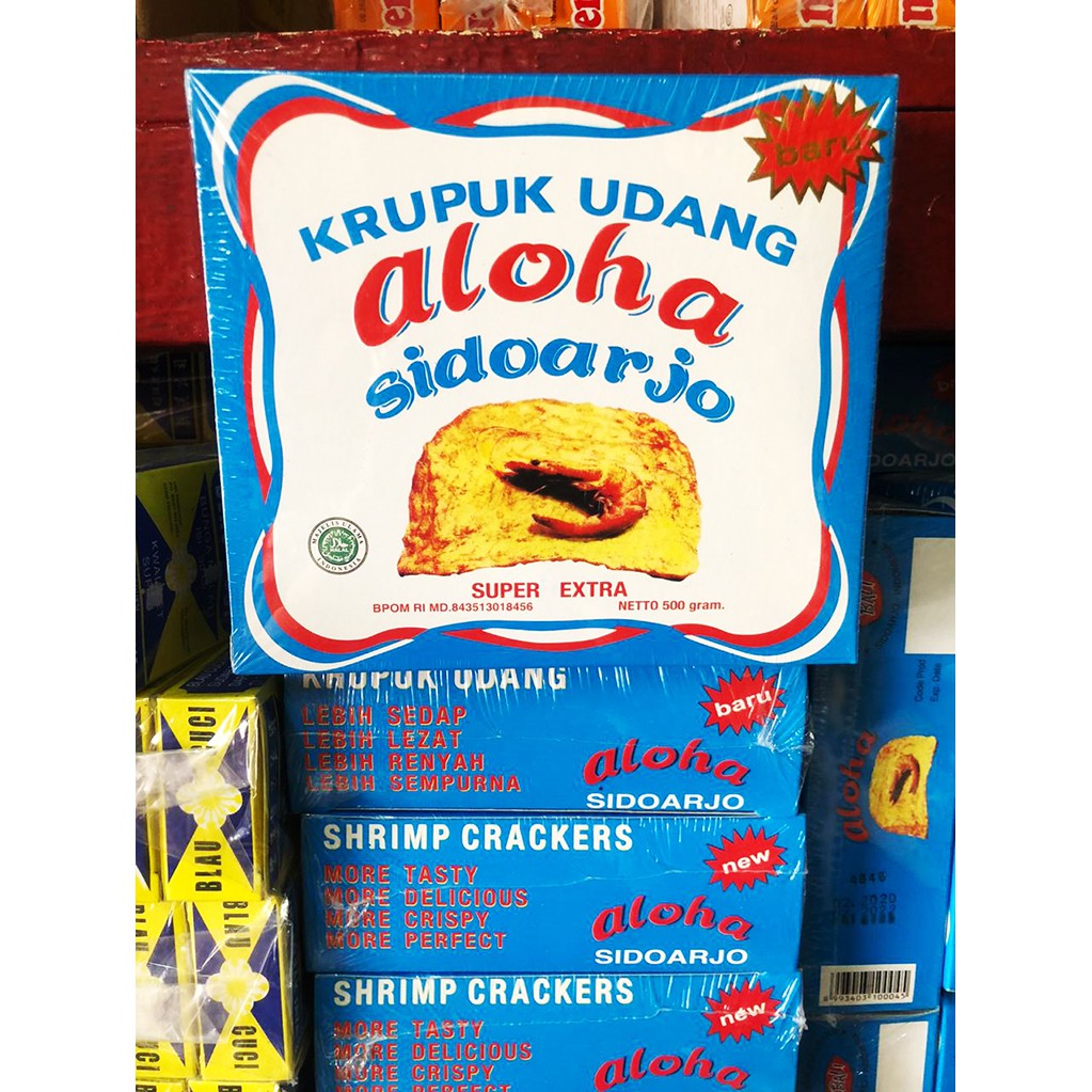 

Kerupuk Udang Aloha Sidoarjo 500 gr