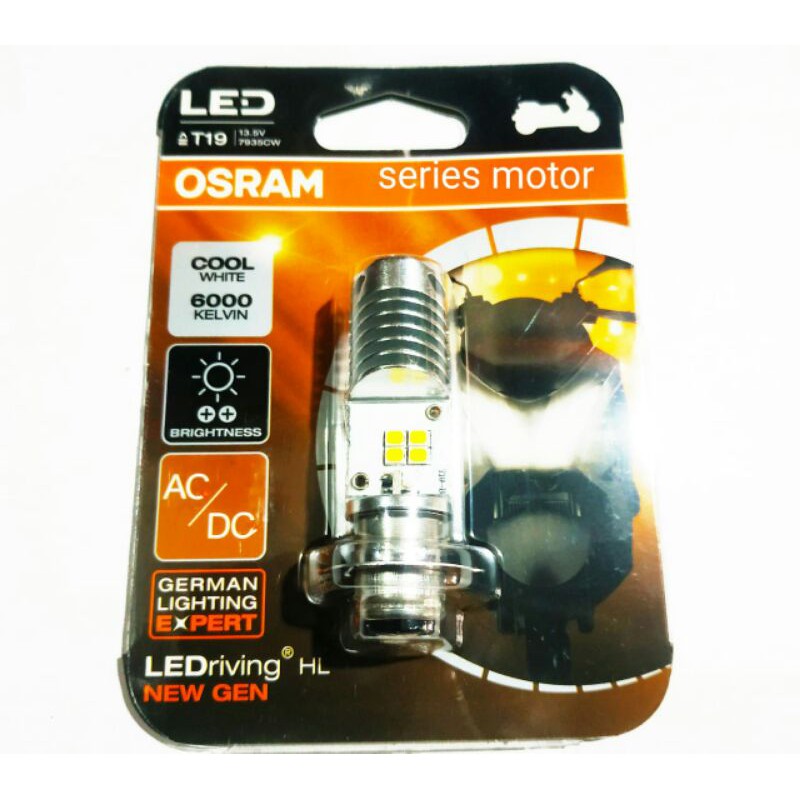 LAMPU LED T19 OSRAM DEPAN Vario 125/beat fi esp/ new beat 2014 universal