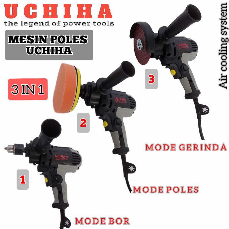 Mesin poles mobil disc polisher amplas pengkilap pemoles motor uchiha bor