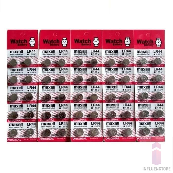 Battery LR44 Kancing Pil baterai batre LR 44 / AG 13 Baterai Kalkulator Jam Tangan Laser batrai