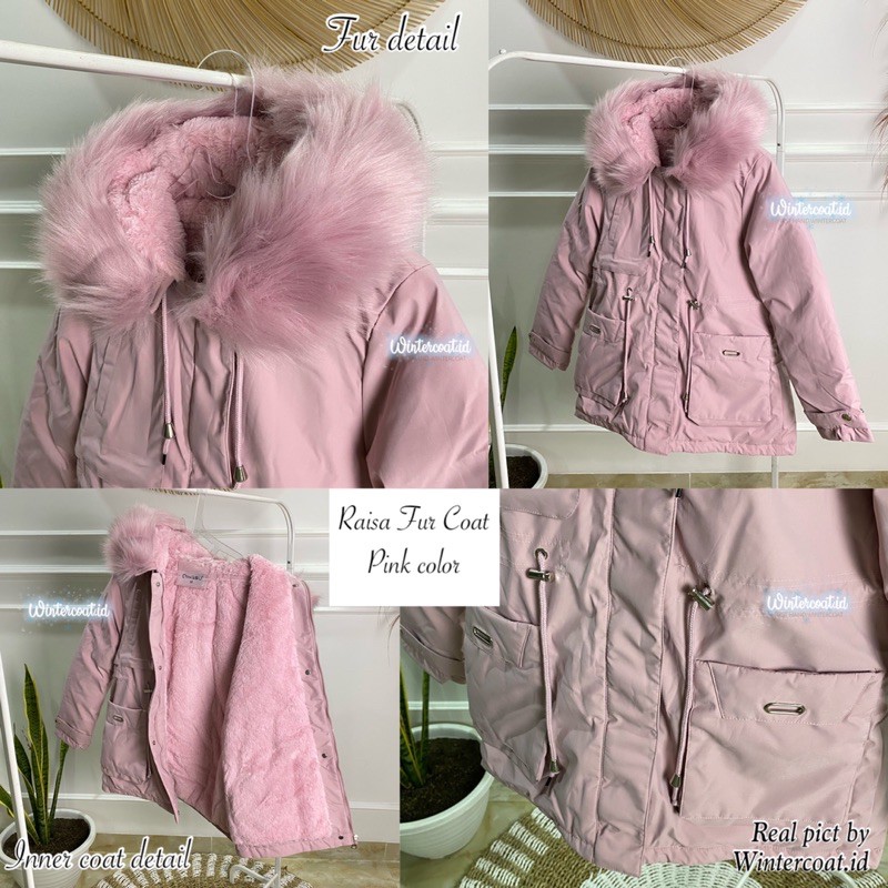 Winter jacket women jaket musim dingin wanita coat mantel hangat Raisa import korea musim dingin