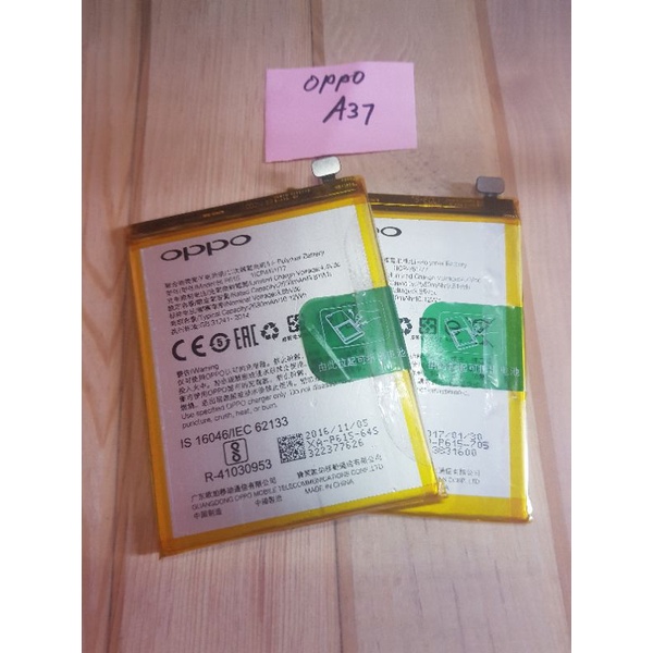 sparepart Hp ori copotan baterai batre batrey hp Oppo A37