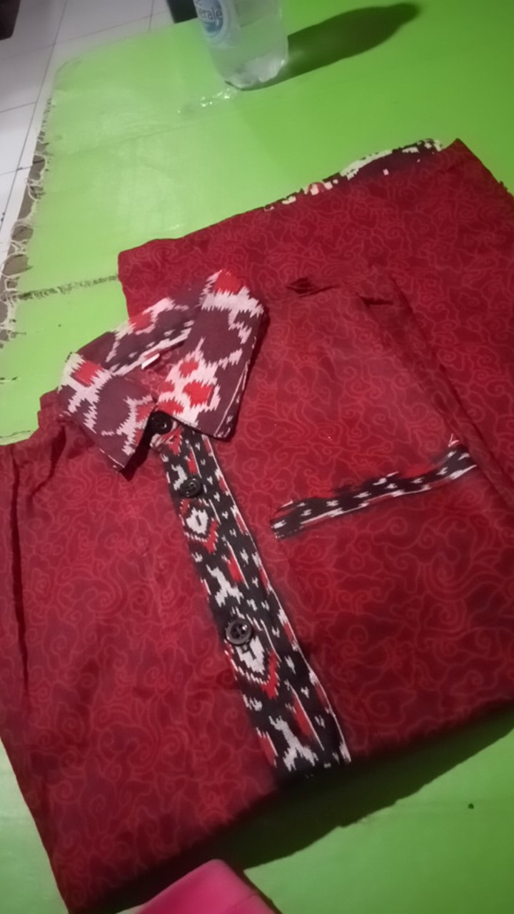 Bisa Pisah Batik Couple Keluarga Sania Ruffle Ori Ndoro Jowi Termurah Mego Abang