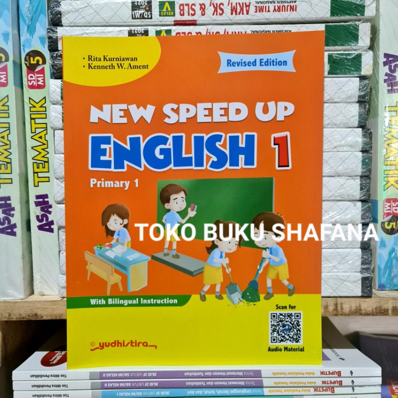 Buku Bahasa Inggris NEW SPEED UP ENGLISH Kelas 1 2 3 4 5 6 SD PENERBIT YUDHISTIRA REVISED EDITION