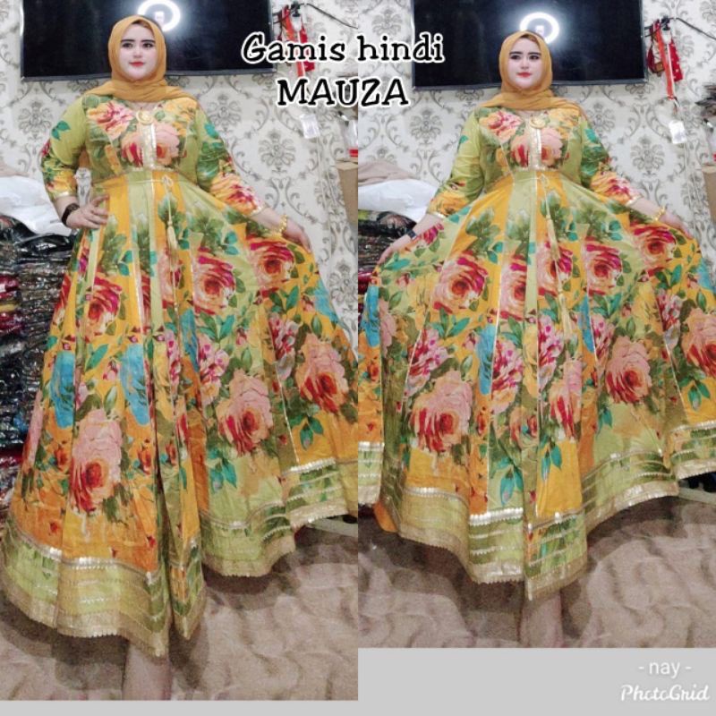 Gamis Hindi Mauza