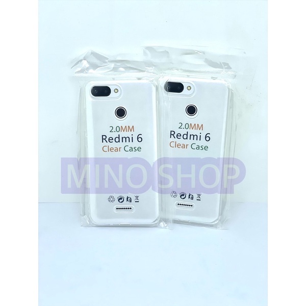 SOFTCASE TRANSPARAN XIAOMI REDMI 6 PREMIUM CLEAR SOFTCASE