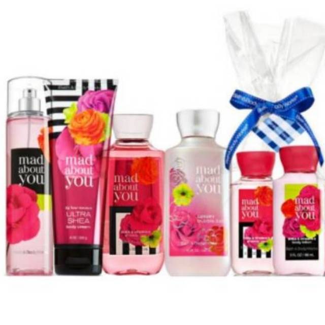 BATH &amp; BODY WORKS BBW MAD ABOUT YOU SERIES MIST LOTION SHOWER GEL BODY CREAM HAND CREAM SHOWER GEL BODY CREAM LOTION MIST WASH WALLFLOWER ROOMSPRAY SCENTPORTABLE GENTLE GEL DEEP CLEANSING GENTLE FOAMING CREAMY LUXE