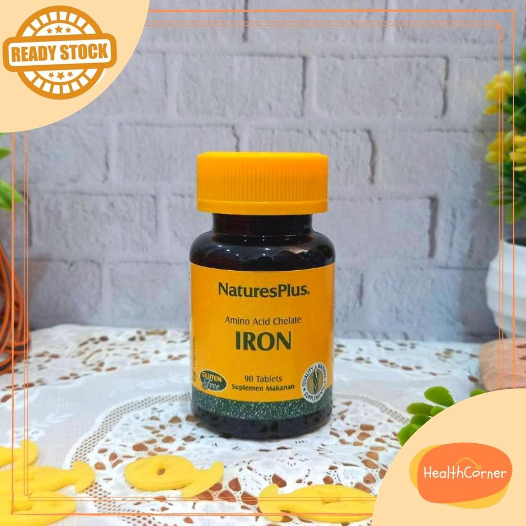 Nature's Plus Iron 20mg 90tab BPOM Natures Nature