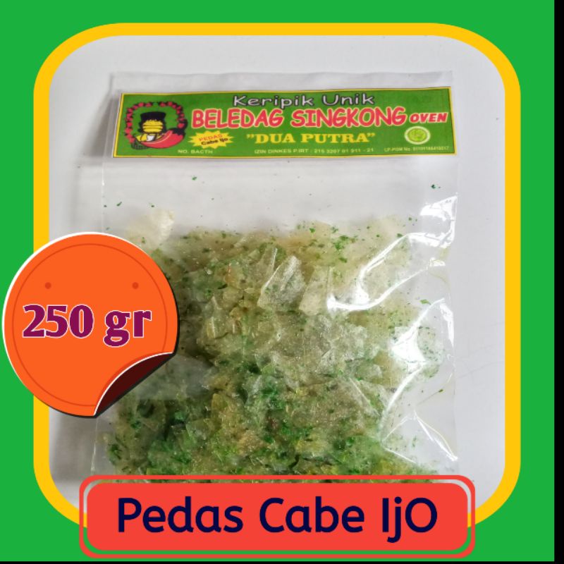 

Keripik Kaca pedas cabe ijo 250 gr