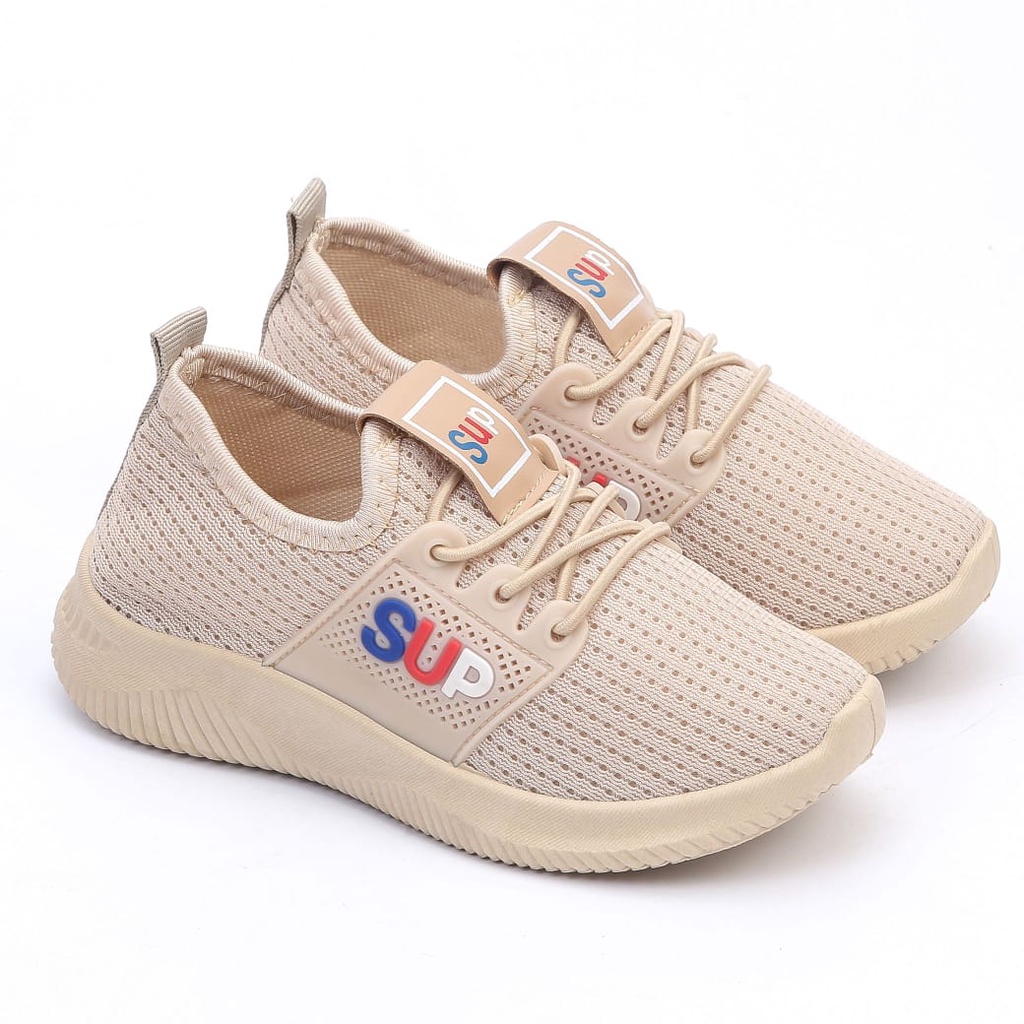 Sepatu Sneakers Anak Anak Sup Motif Terbaru Shoes Trend Supreme L518