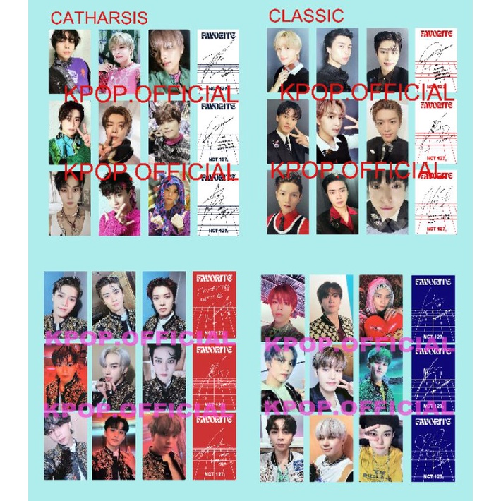 [ READY STOCK ] NCT 127 FAVORITE PHOTOCARD