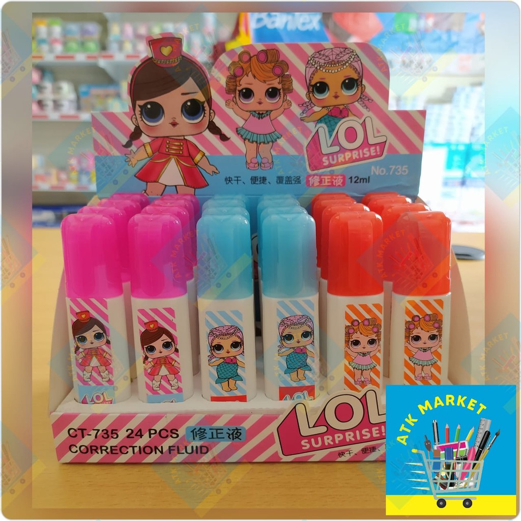 

Tipe Ex / Tip X / Correction Tape / Stipo LOL 735