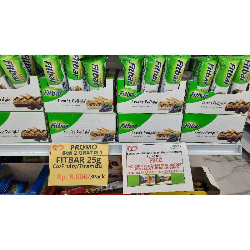 

snack fitbar promo beli 2 gratis 1